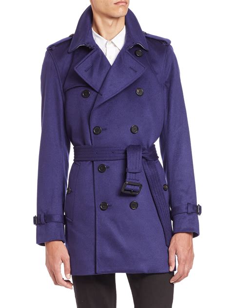 burberry cashmere trench coat mens|burberry kensington belted cashmere coat.